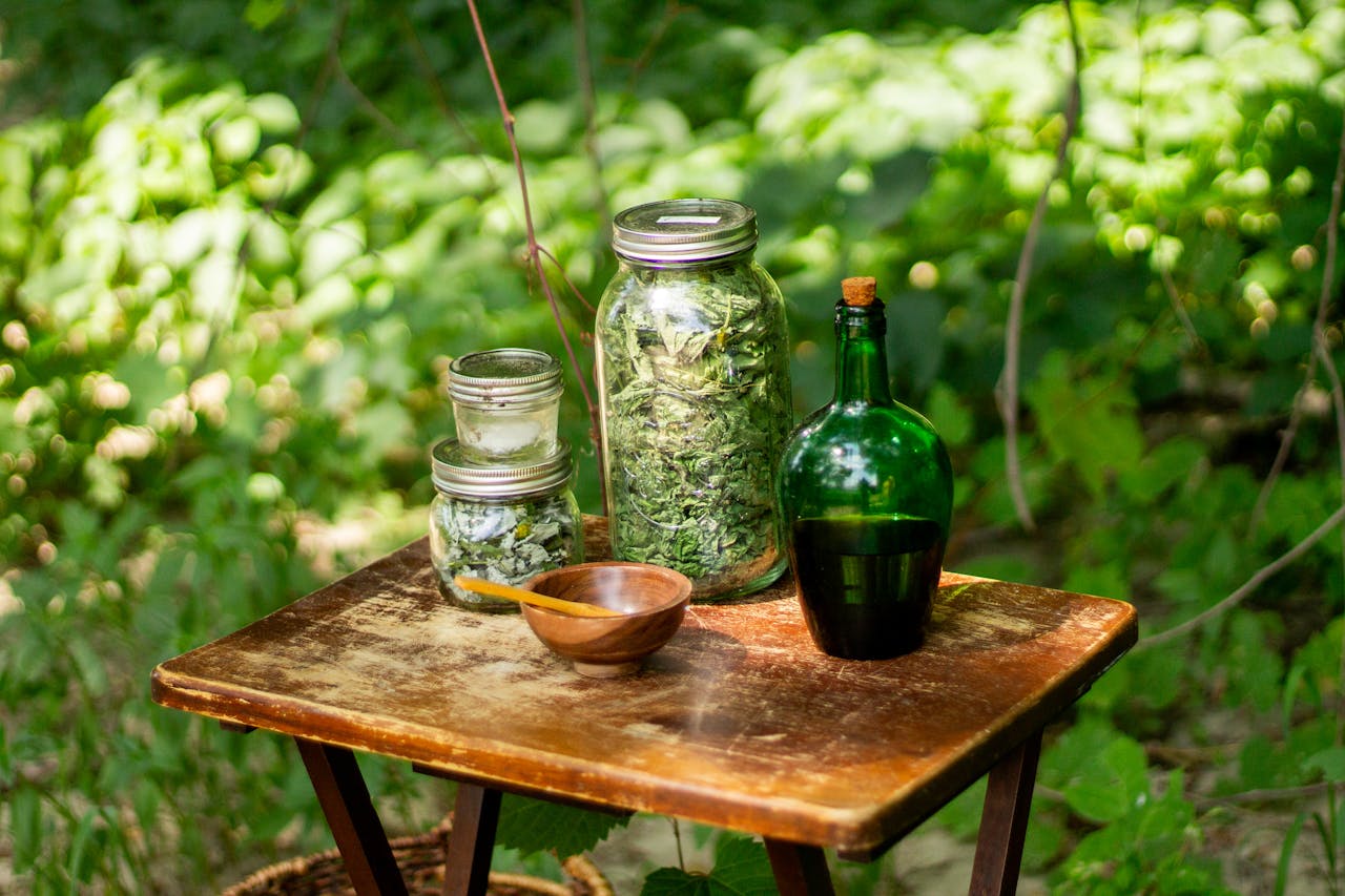 Apothecary Jars & Vessels in Forest